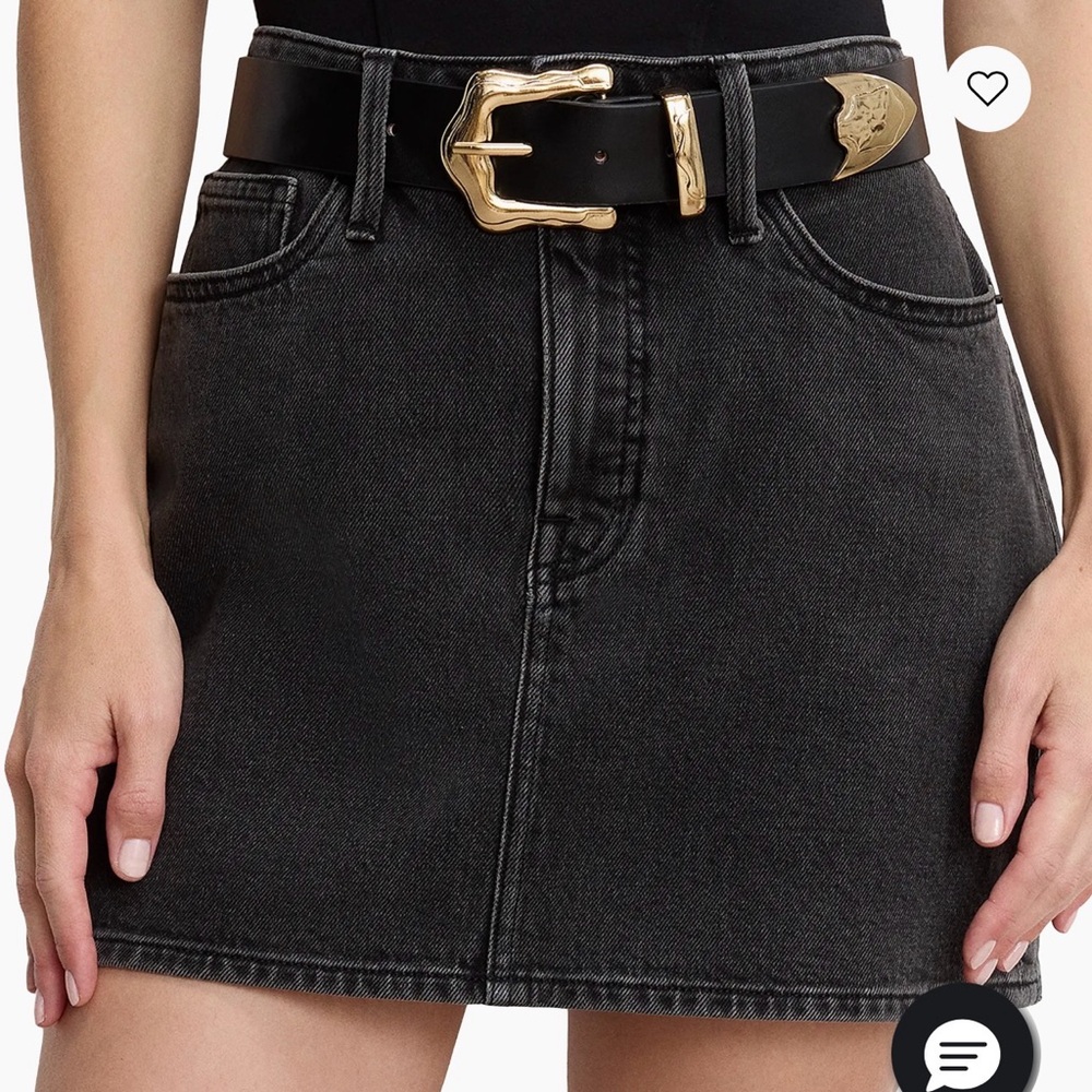 Denim Mini Skirt NWT